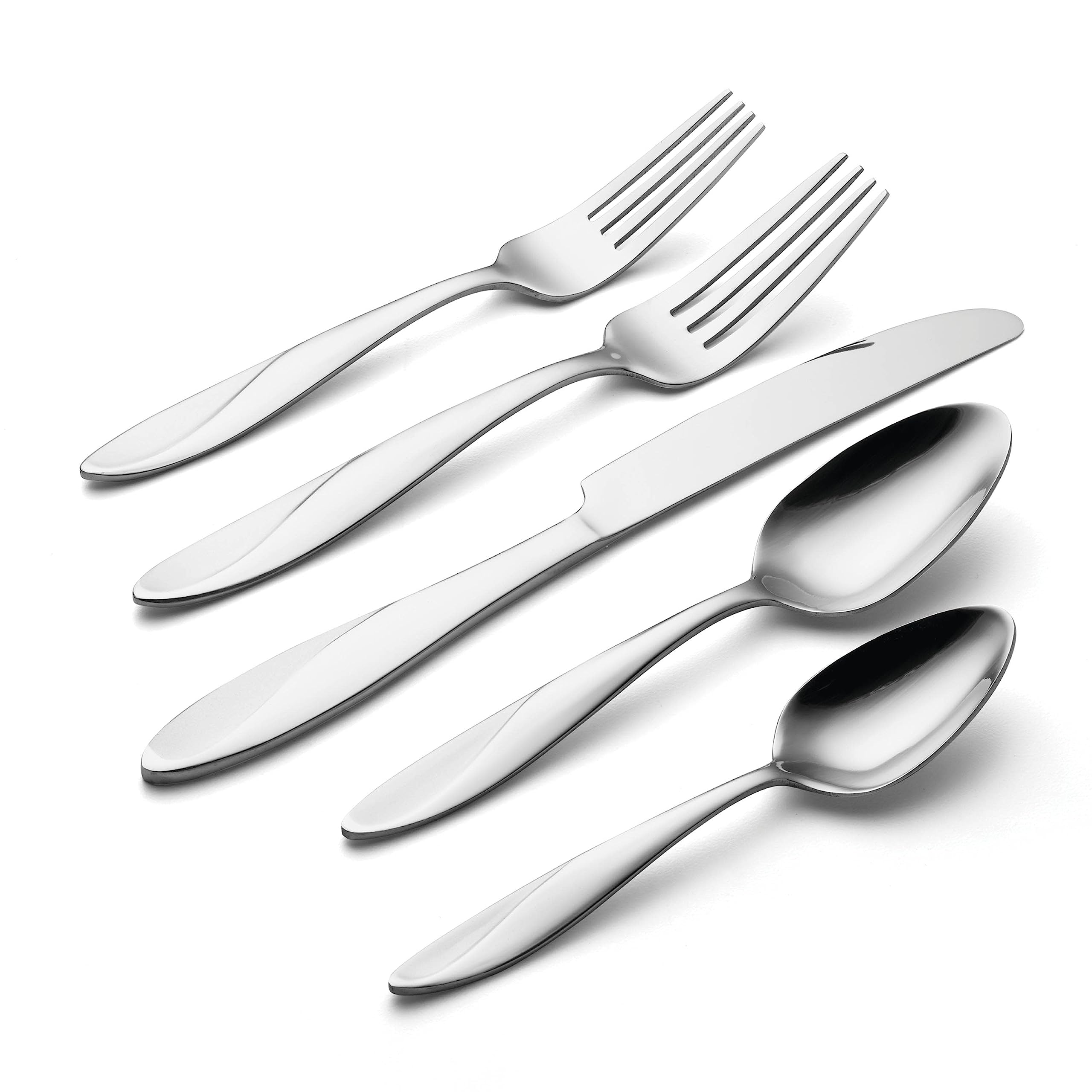 Amazon.com: Oneida H021065AL20 Simmer 65 Piece Flatware Set: Home
